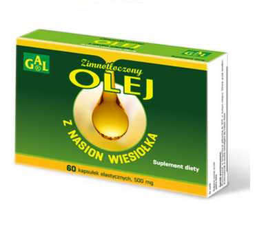 Wiesiołek olej z nasion 60 kaps.