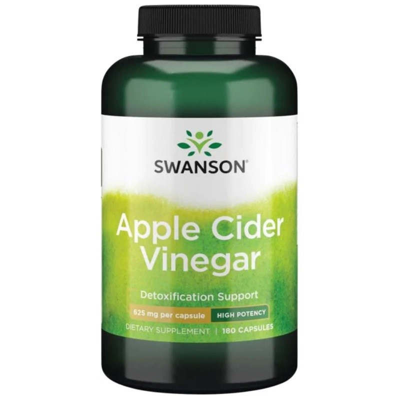 Ocet jabłkowy (Apple Cider Vinegar) 625mg 180 kaps.