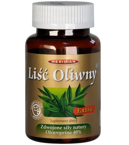 Liść oliwny Extra (40% Oleuropeina) 400mg 60 kaps.