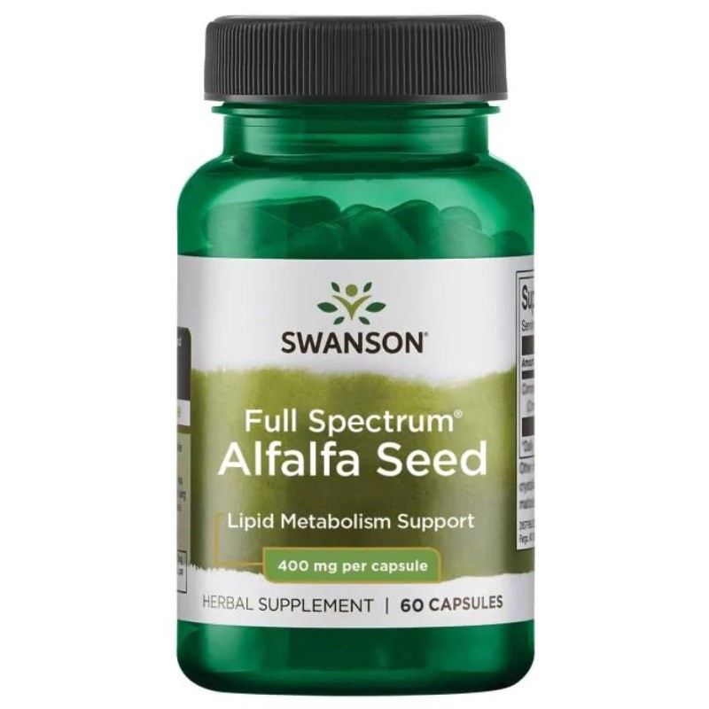 Full Spectrum Alfalfa (Lucerna siewna) 400mg 60 kaps.