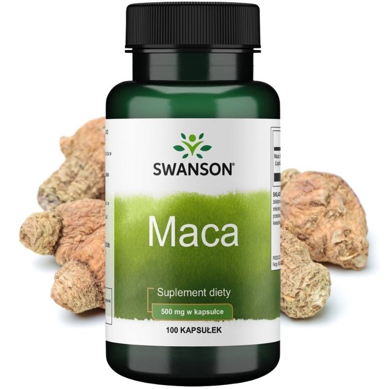 Maca 500mg 100 kaps.