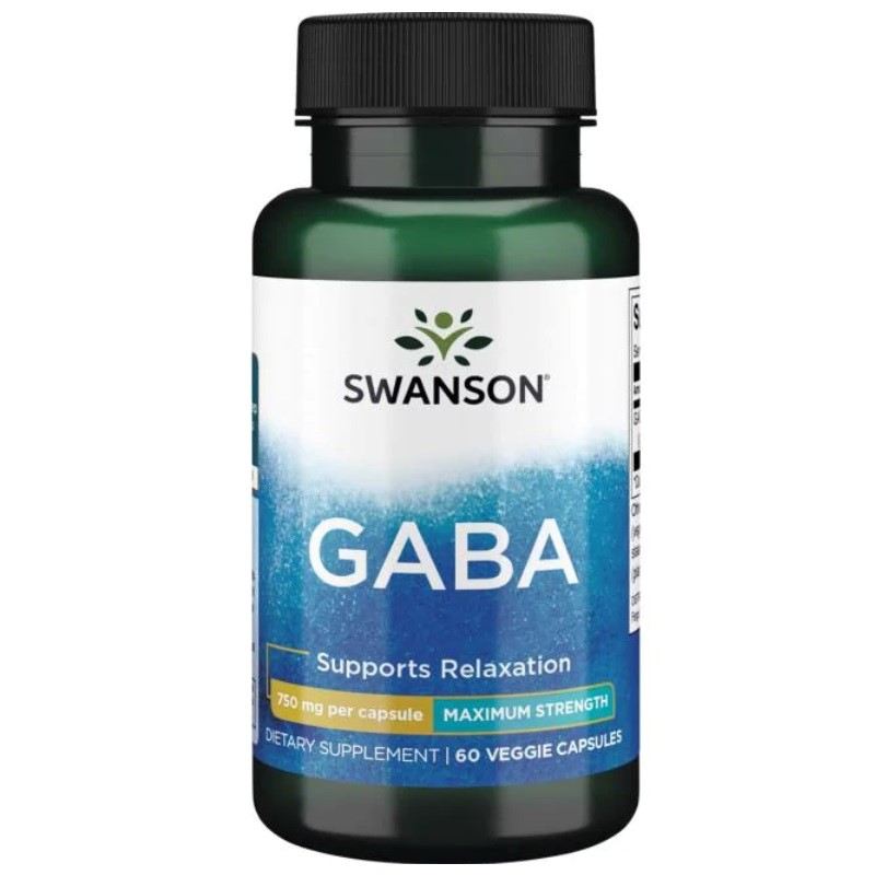 Gaba forte 750mg 60kaps.
