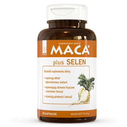 Maca Plus Selen 80 kaps.
