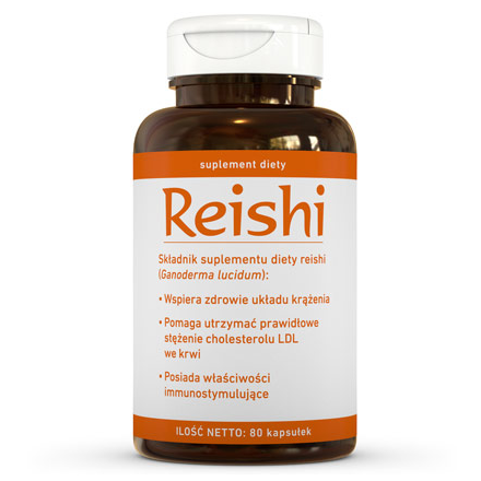 Reishi 450mg 80 kaps.