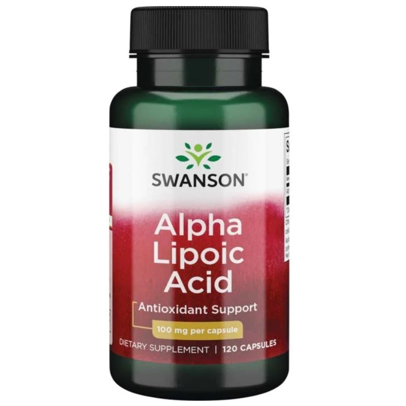 ALA Kwas Alfa Liponowy 100mg 120 kaps.