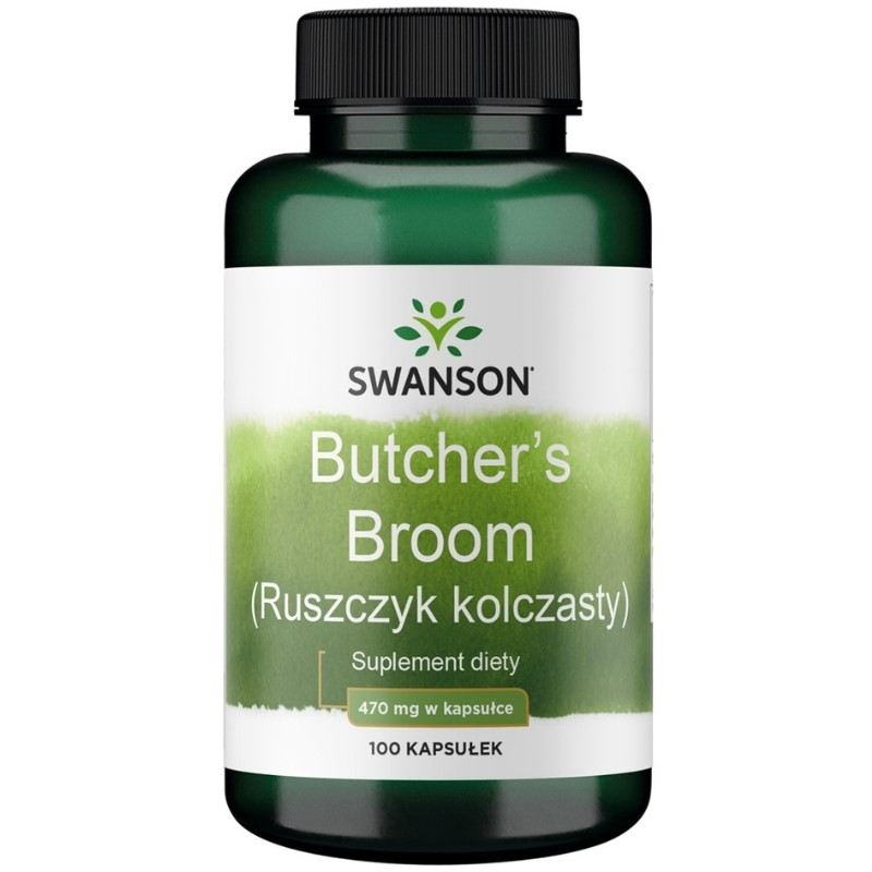 Butcher's broom 470mg 100 kaps.