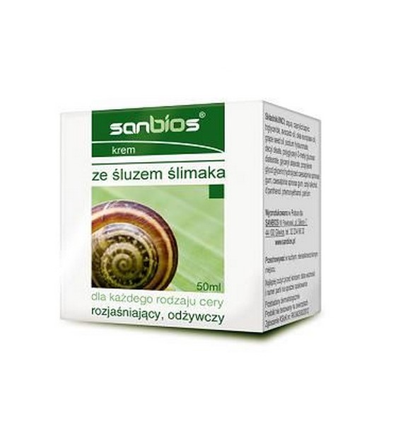 Krem ze śluzem ślimaka 50ml