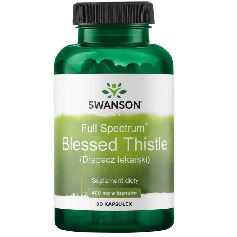 Full Spectrum Blessed Thistle (Drapacz lekarski) 400mg 90 kaps.