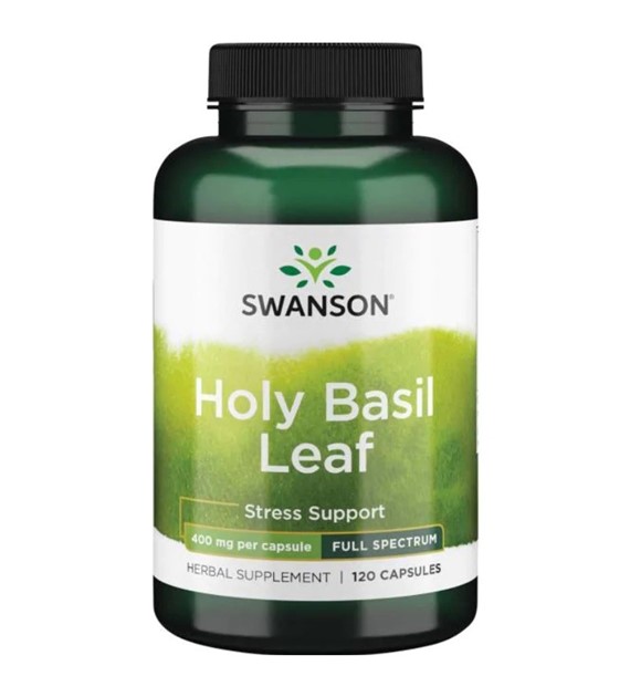 Full Spectrum Holy Basil (Święta bazylia) 400mg 120 kaps.
