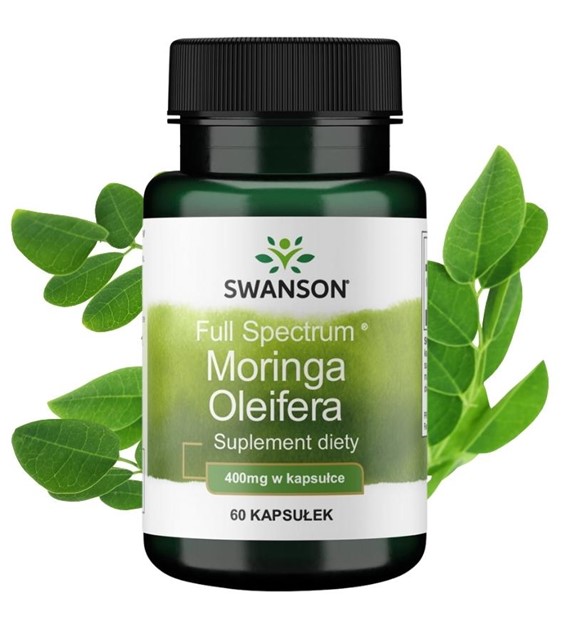 Full Spectrum Moringa Oleifera 400mg 60kaps.