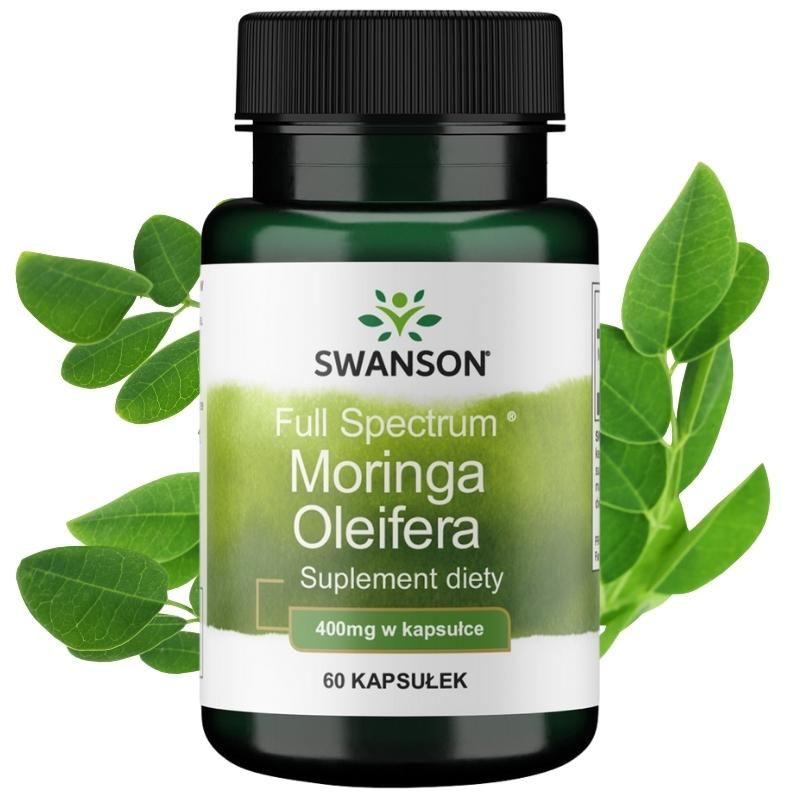 Full Spectrum Moringa Oleifera 400mg 60kaps.