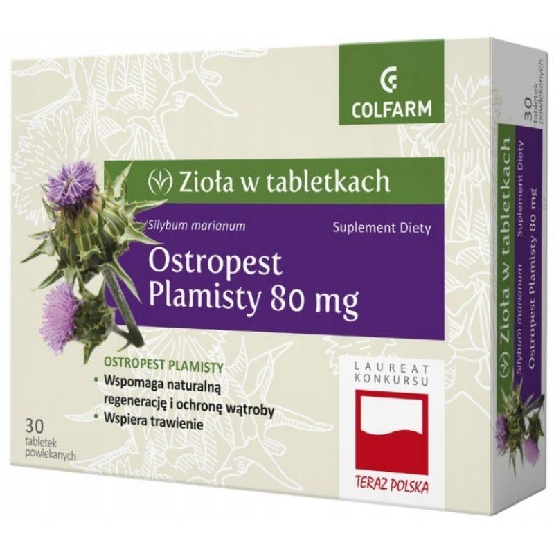 Ostropest plamisty 30 tabl.