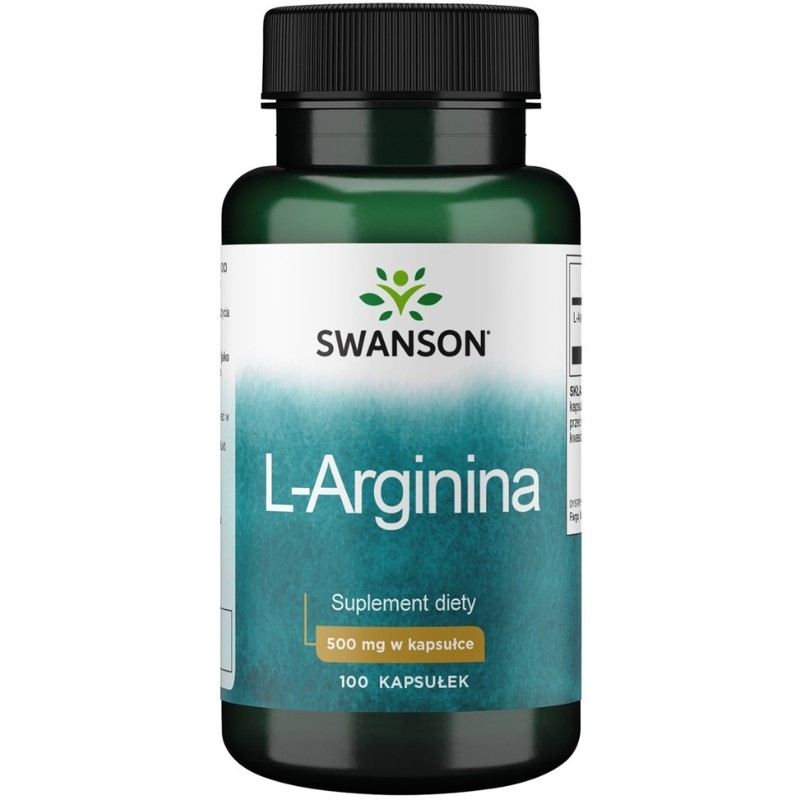 L-arginina 500mg 100 kaps.
