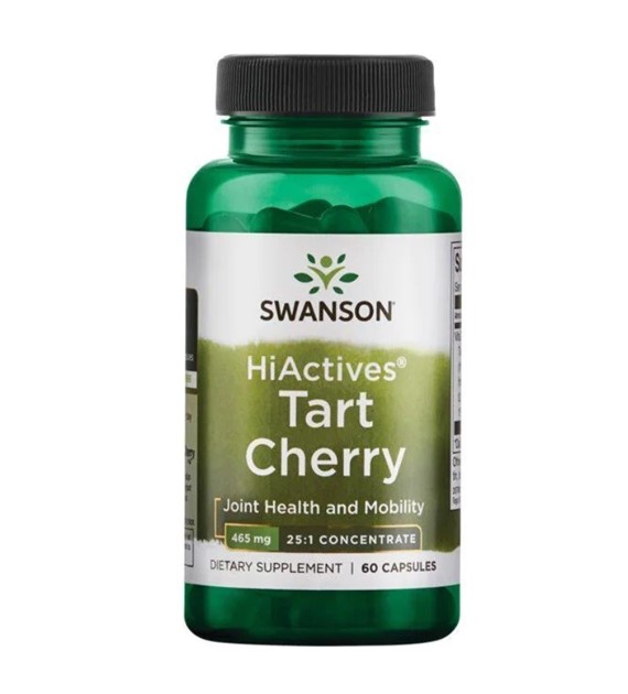 HiActives Tart Cherry 465mg 60 kaps.