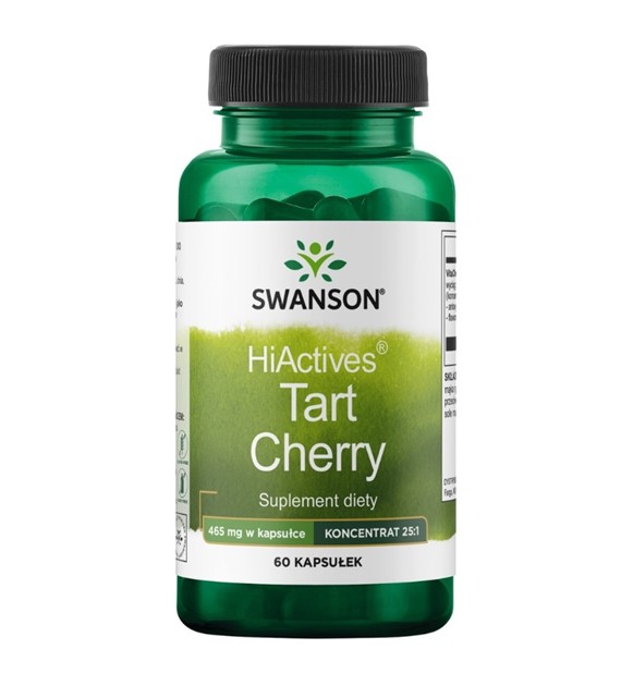 HiActives Tart Cherry 465mg 60 kaps.