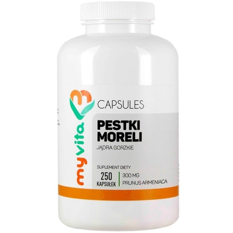Pestki moreli 300mg 250 kaps.