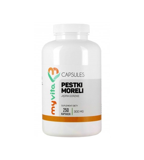 Pestki moreli 300mg 250 kaps.