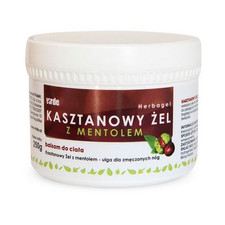 Kasztanowy żel z mentolem 250ml