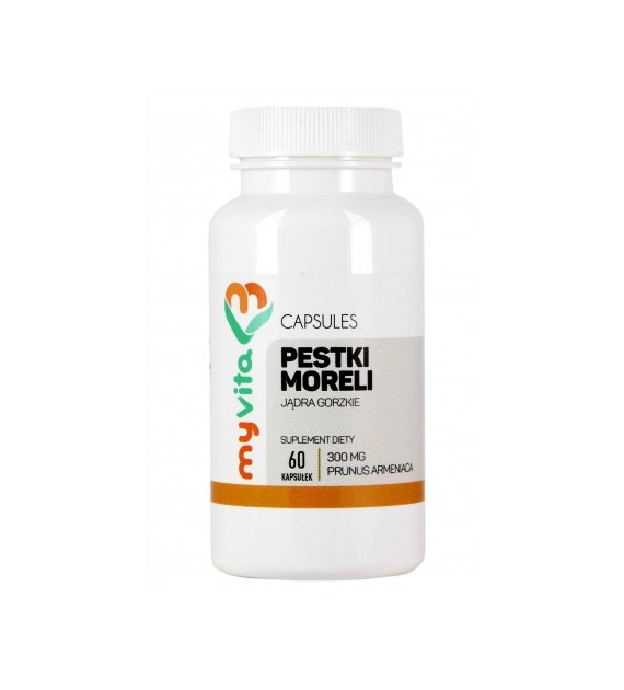 Pestki moreli 300mg 60 kaps