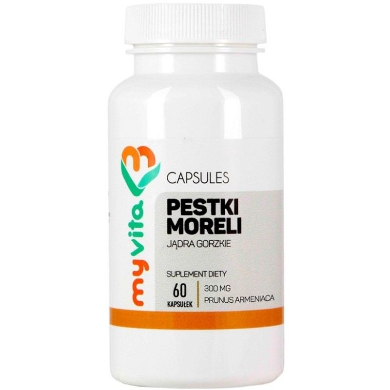 Pestki moreli 300mg 60 kaps