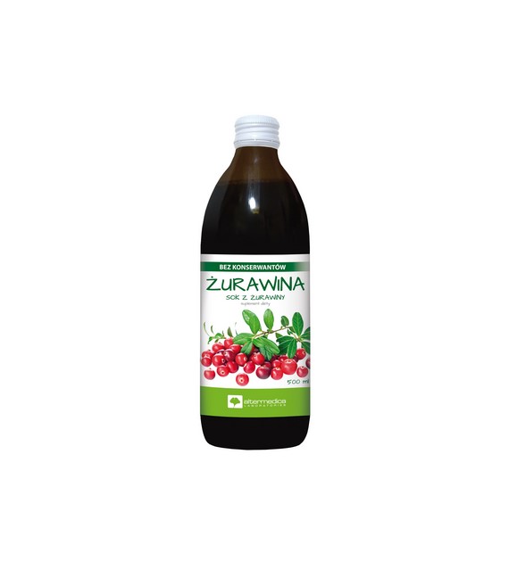 Sok z żurawiny 500ml