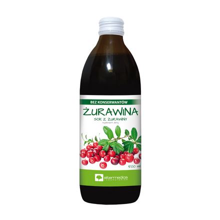 Sok z żurawiny 500ml