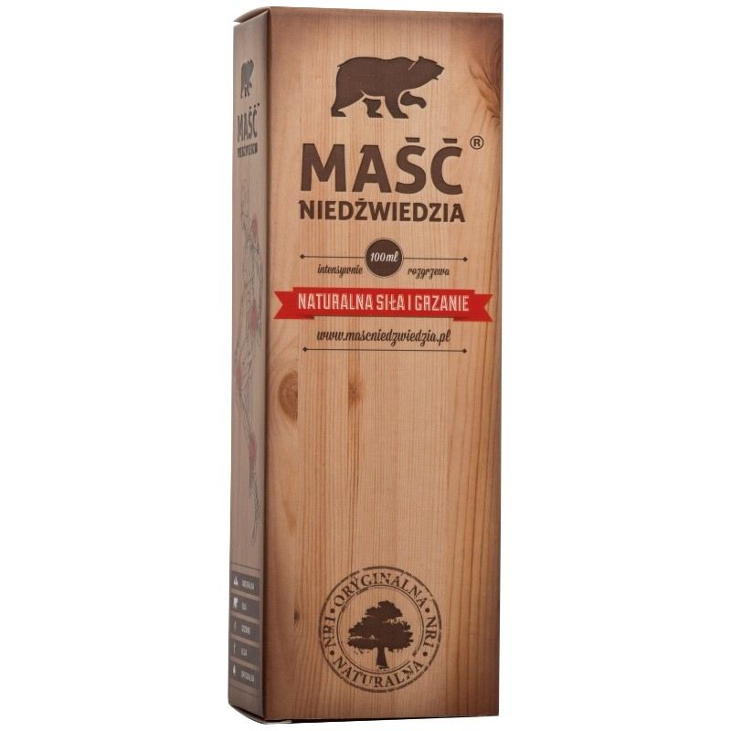 Maść niedźwiedzia naturalna 100ml
