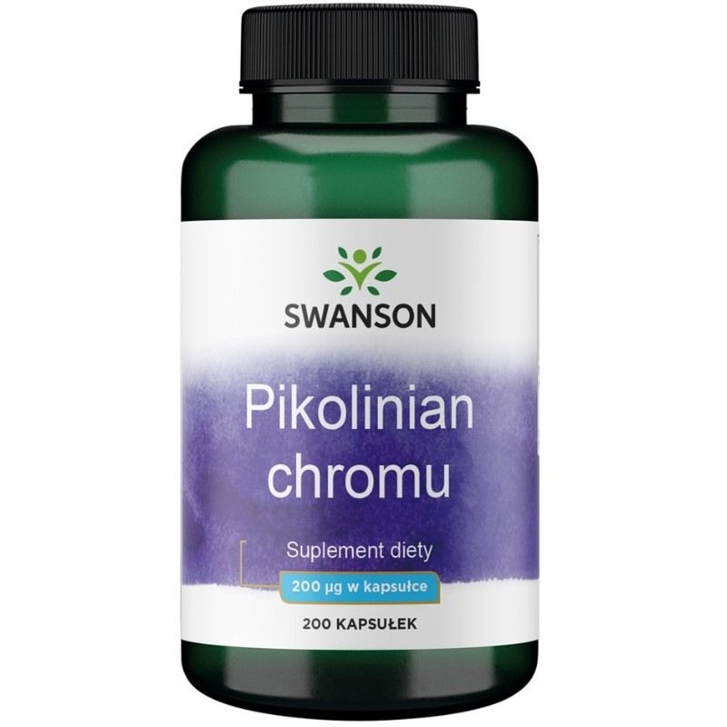 Chrom pikolinian 200µg 200 kaps.