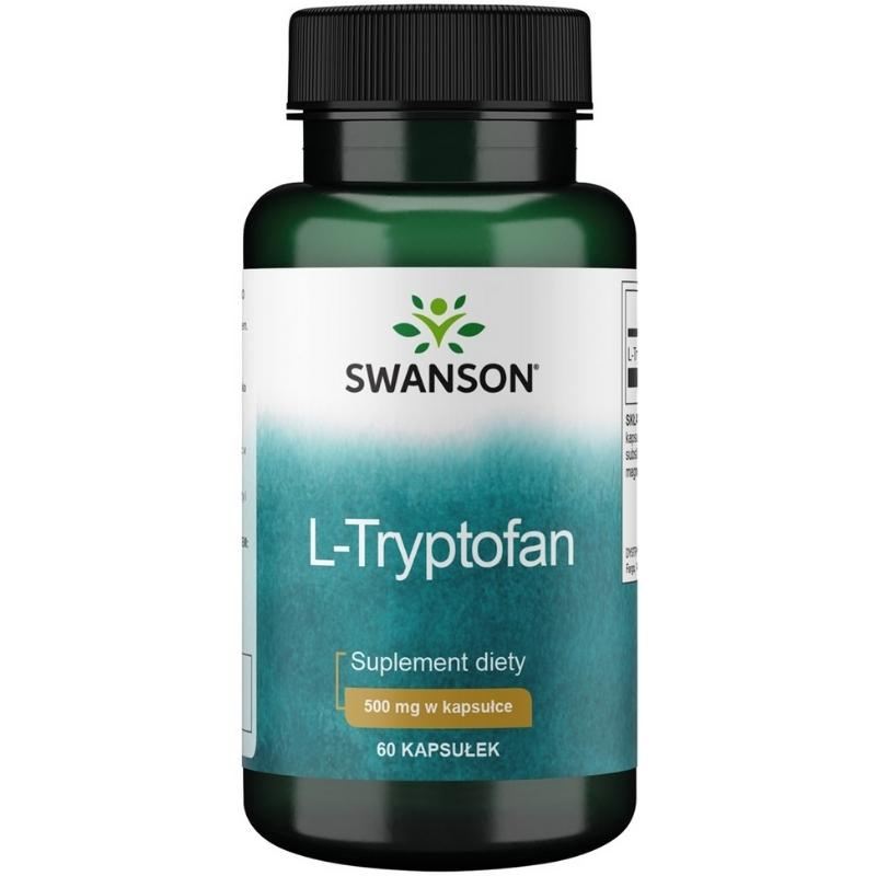 L-Tryptophan 500mg 60 kaps.