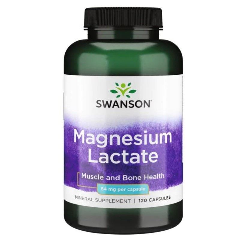 Mleczan magnezu 84mg 120 kaps.