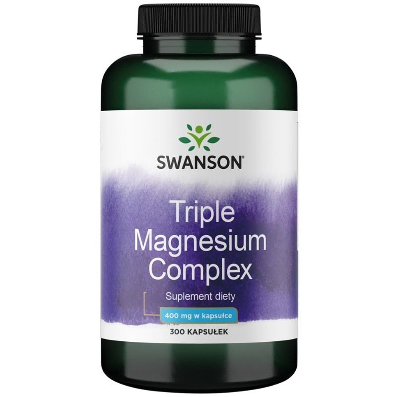 Triple Magnesium complex 300 kaps.