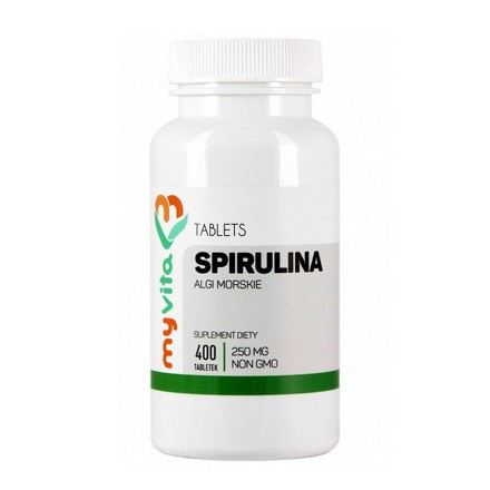 Spirulina 250mg 400 tabl.