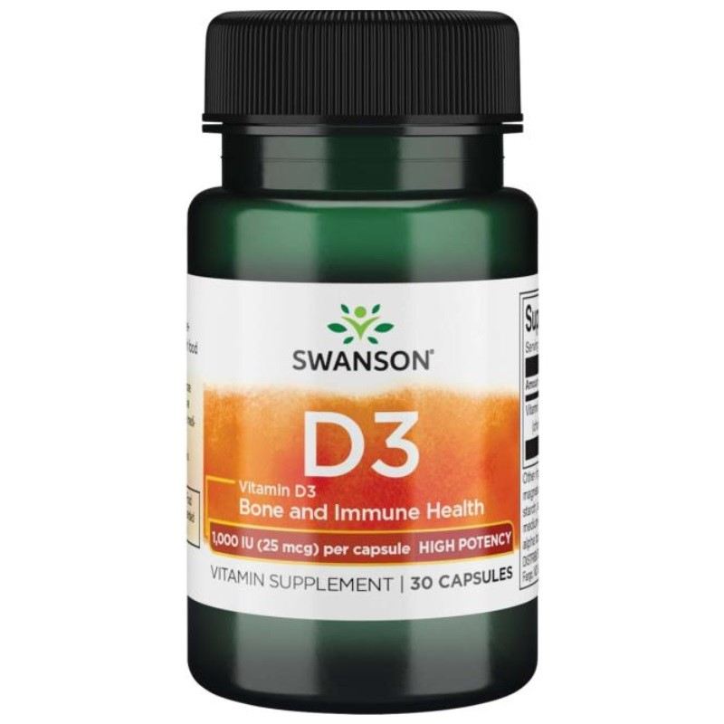 Witamina D-3 1000IU 30 kaps.