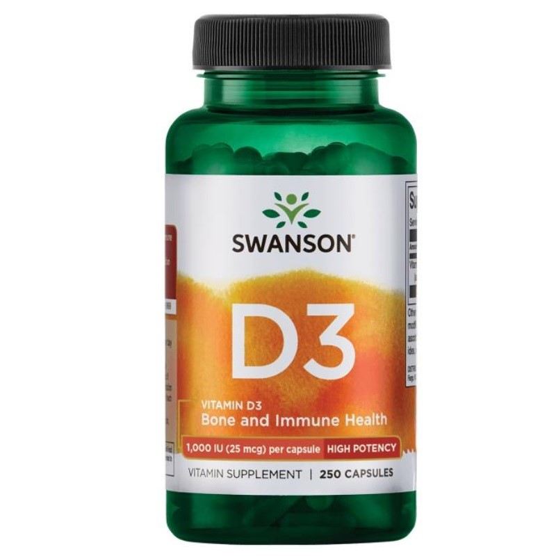 Witamina D-3 1000IU 250 kaps.