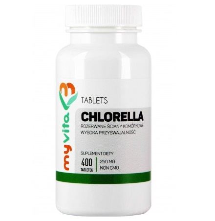Chlorella 250mg 400 tabl.
