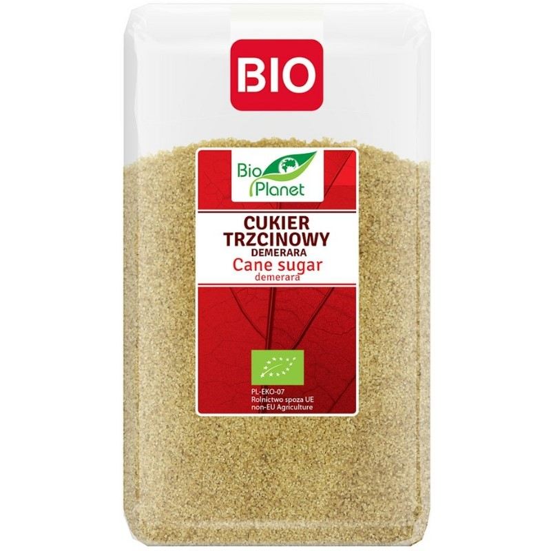 Bio Planet Cukier trzcinowy Demerara BIO 1kg