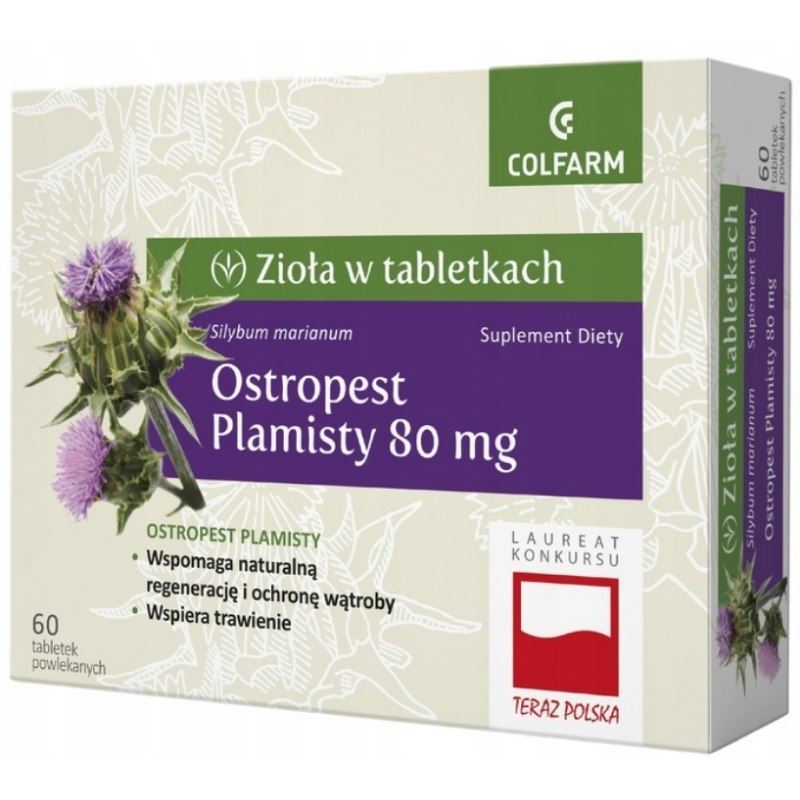 Ostropest plamisty 60 tabl.