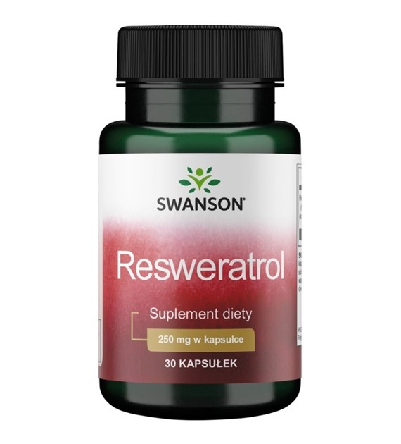 Resweratrol 250mg 30 kaps.