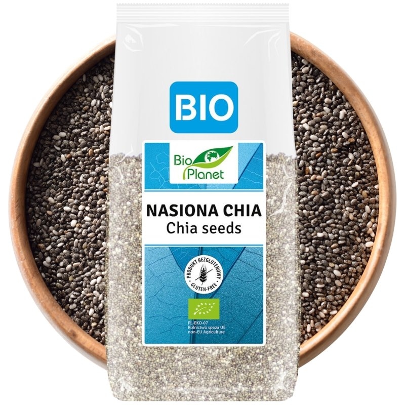 Bio Planet Chia - Nasiona Szałwii Hiszpańskiej (Salvia hispanica) BIO 200g