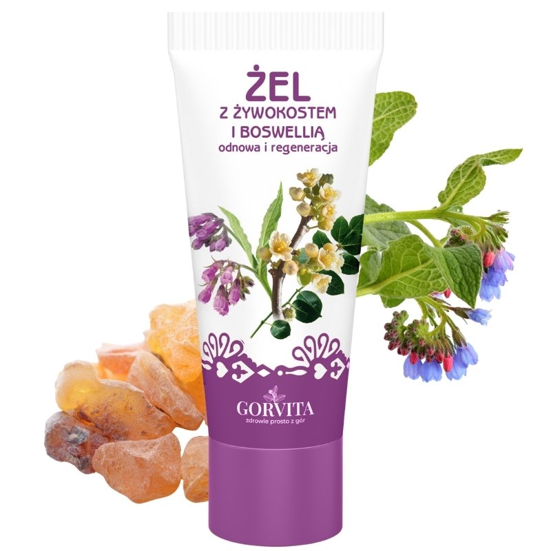 Żel z Żywokostem i Boswelią 200ml