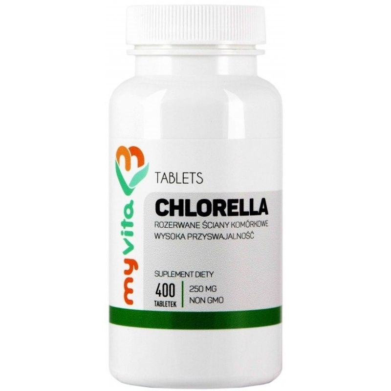 Chlorella 250mg 400 tabl.