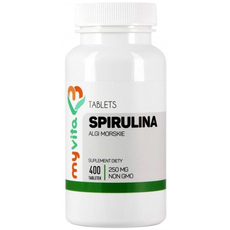 Spirulina 250mg 400 tabl.