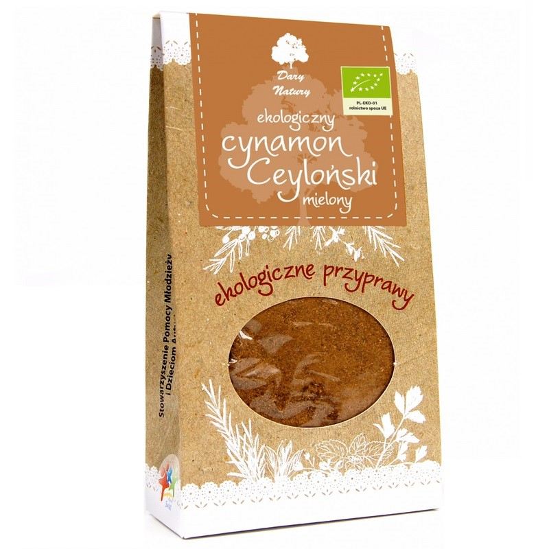 Cynamon cejloński mielony BIO 50g
