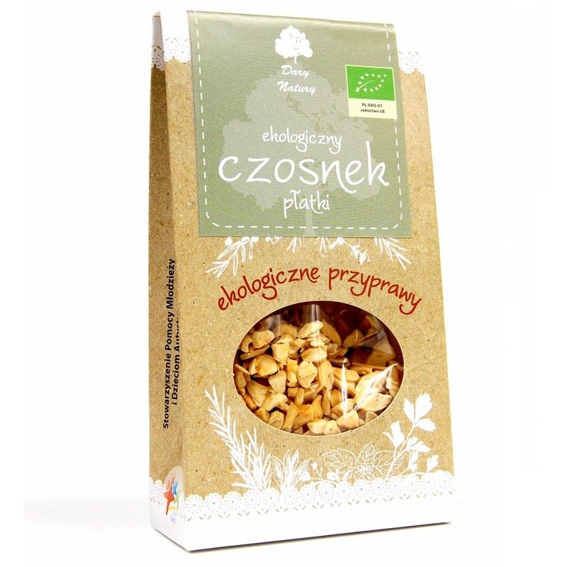 Czosnek suszony w kawałkach BIO 50g