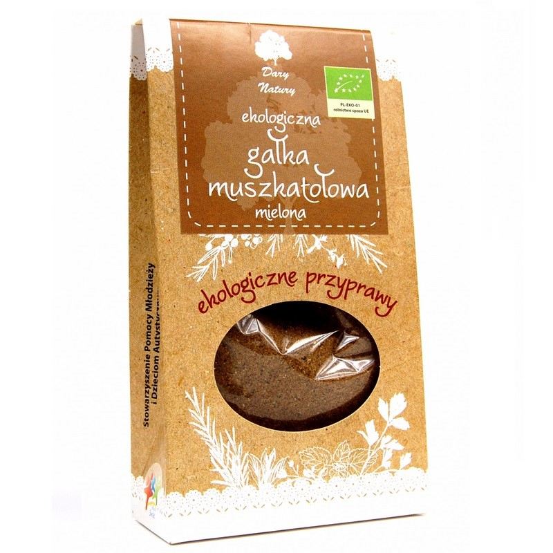 Gałka muszkatołowa mielona BIO 30g