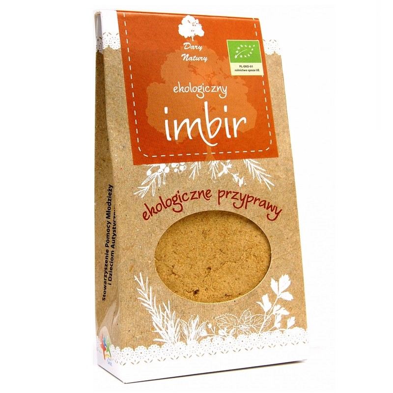 Imbir mielony BIO 60g
