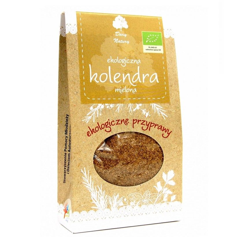 Kolendra mielona BIO 30g
