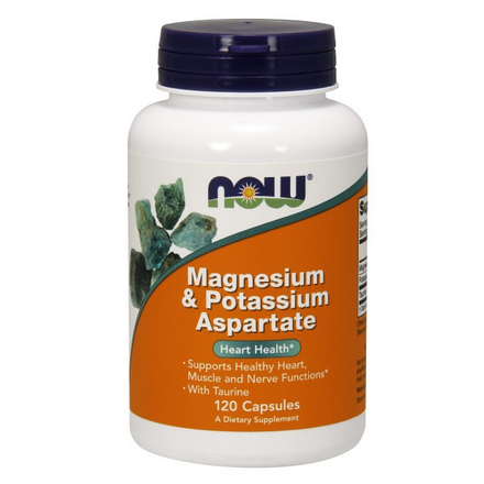 Magnesium Potassium Aspartate (Magnez Potas Tauryna) 120 kaps.