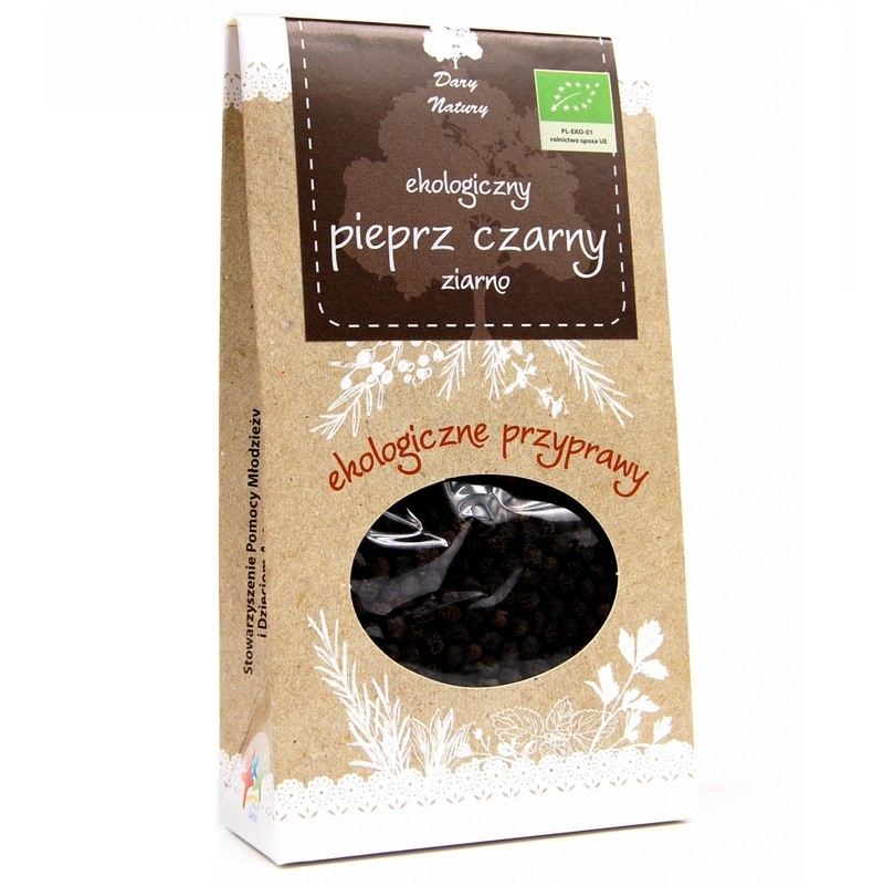 Pieprz czarny ziarno BIO 50g