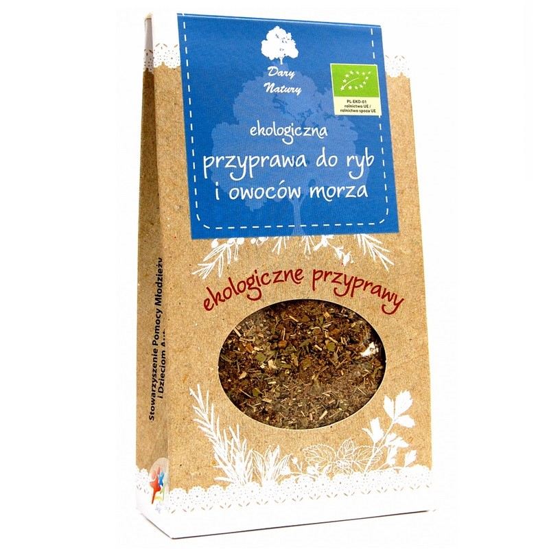 Przyprawa do ryb i owoców morza BIO 40g